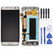 Écran LCD d'origine et ensemble complet de numériseur avec cadre et carte de port de charge, bouton de volume et bouton d'alimentation pour Galaxy S7 Edge / G935F (argent)
